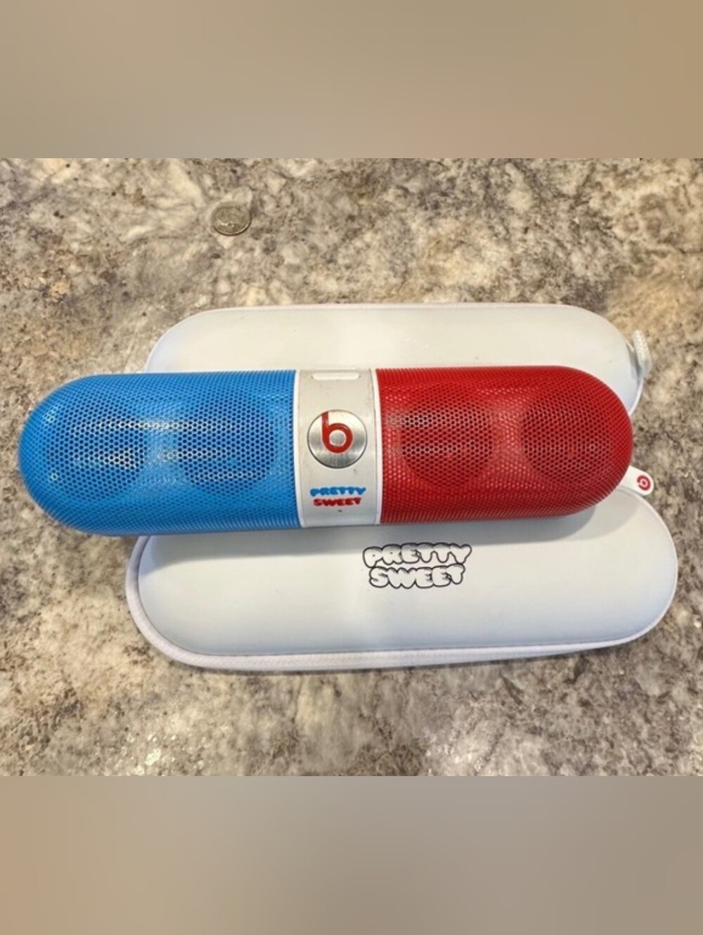 Beats Pill 1.0 "Pretty Sweet" Limited Edition wireless Rare